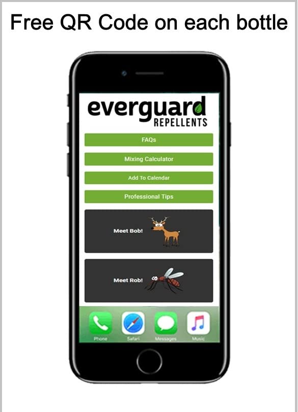 Everguard Tick & Mosquito granular repellent in the yard protecting gatherings.