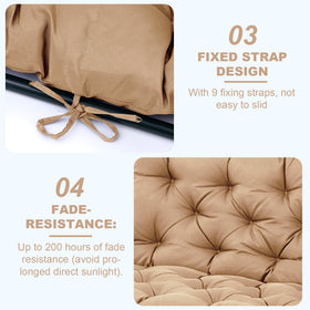 EverPine indoor-outdoor cushion suitable for patio and balcony use