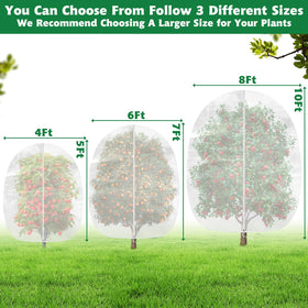 Evoio ultra-fine 60-mesh netting keeps pests out without harming plants.