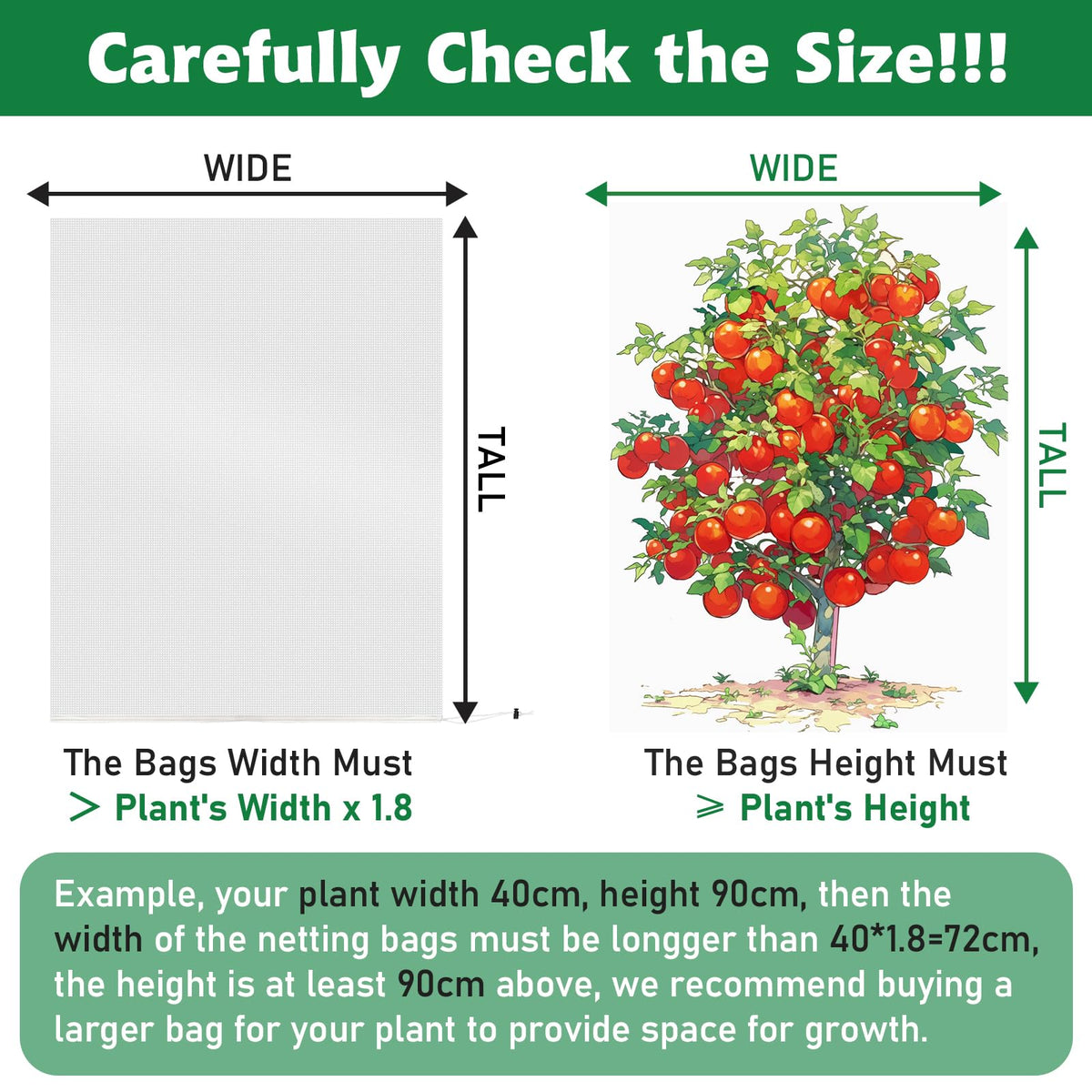Evoio covers tomatoes and strawberries, creating a barrier from birds.