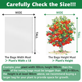 Evoio ultra-fine 60-mesh prevents small pests without blocking light.
