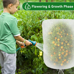 Evoio Netting doubles as grain storage protection for harvested crops