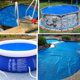 Evoio outdoors-rated cover resists rain and sun, ready for next season.