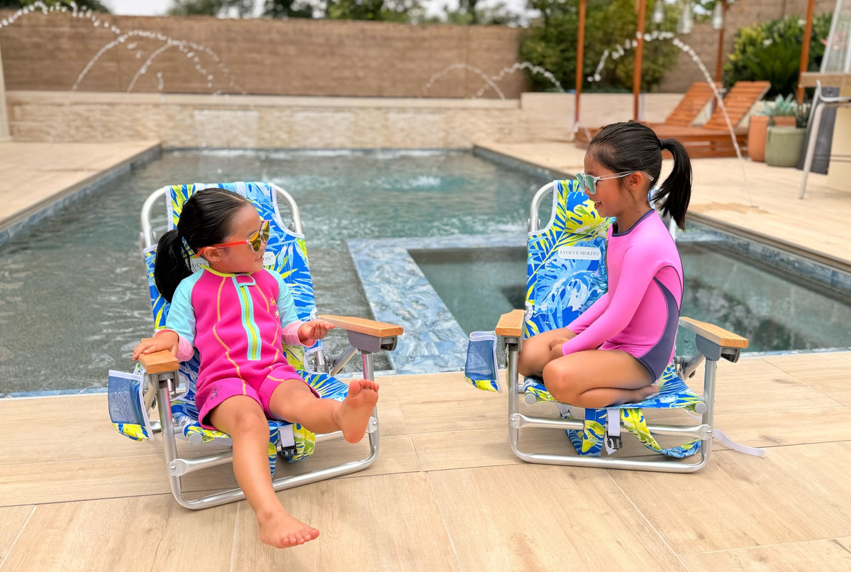 Evolve Heritage Premium Kids Beach Chair features ultra-lightweight design for easy outdoor adventures.