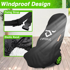  Storage bag included with EVRBUL cover for neat storage