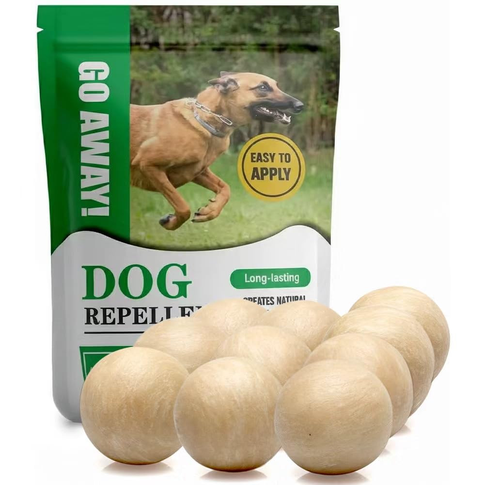 EVSPWI dog repellent ball pack front view for yard protection and easy placement