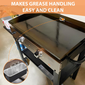EWFEN 100-pack box shown for a compact, mess-free grill solution.