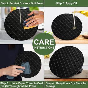 EWFEN burger press induction-compatible for flexible use