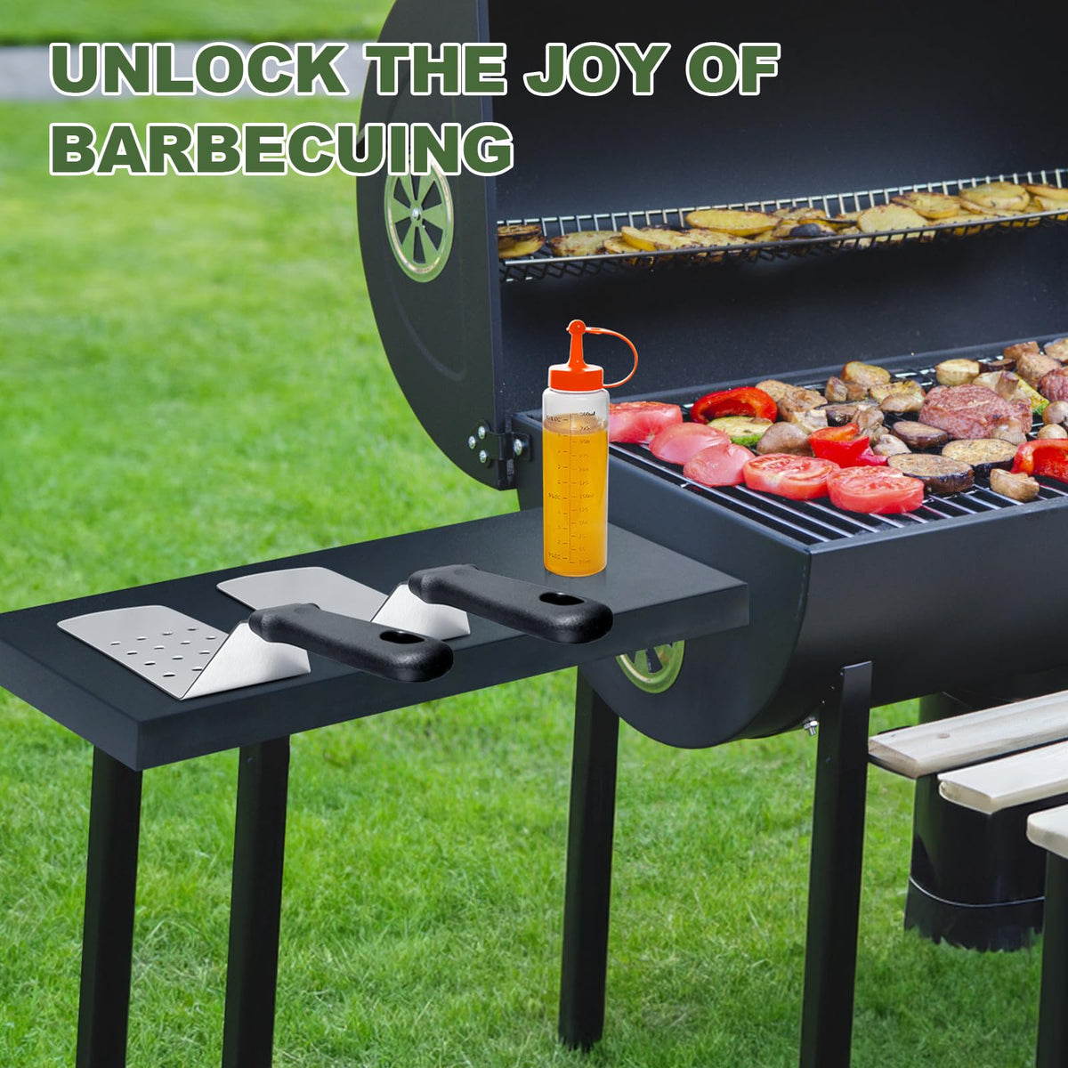 EWFEN complete griddle accessories kit in durable stainless steel.