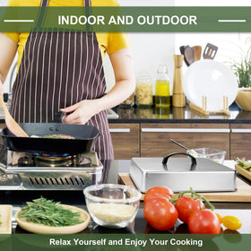 EWFEN dishwasher safe design simplifies cleanup after cooking.