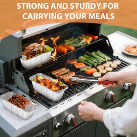 EWFEN disposable griddle tray shown for quick post-meal disposal.