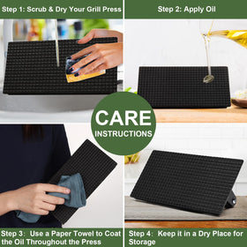 EWFEN multi-use press easy to clean and season