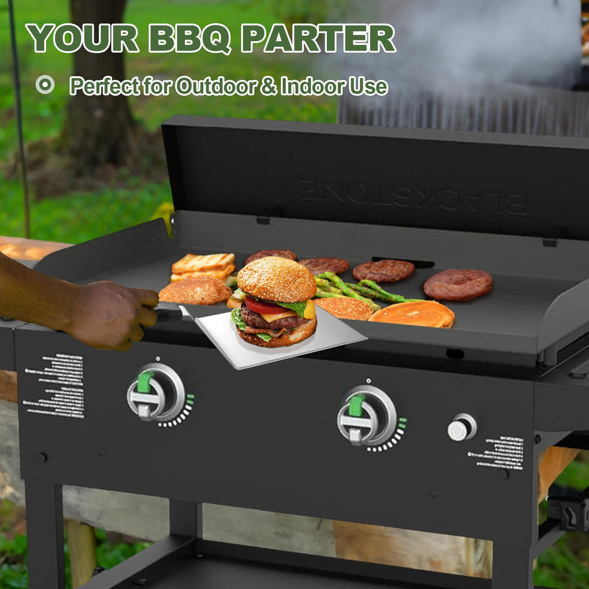EWFEN griddle scraper for clean, easy surface maintenance.