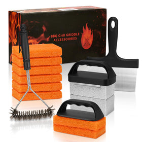 EWFEN griddle scraper designed for Blackstone, removing residue smoothly.