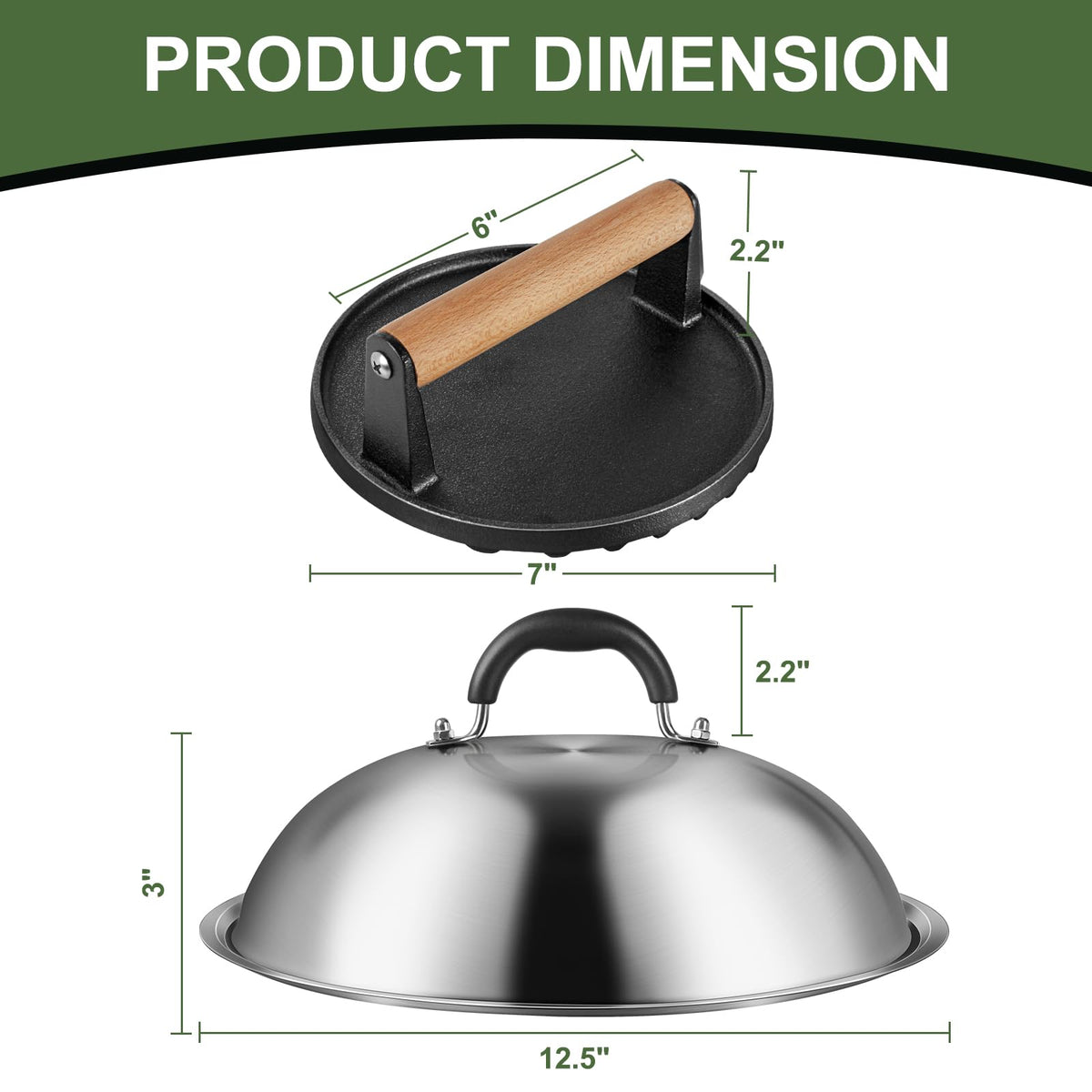 EWFEN professional-grade griddle accessories enhance home cooking