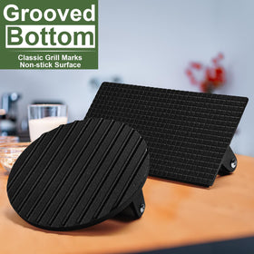 EWFEN press side view shows wood handle and grip comfort