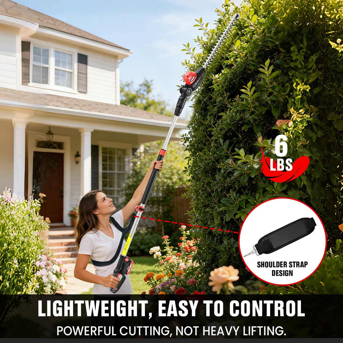 EWORK 11-position pivoting head enables precise cuts at multiple angles