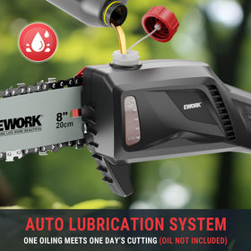 EWORK double safety protection with interlock for safer operation