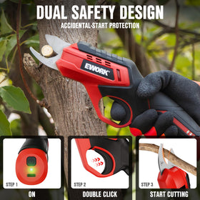Lightweight cordless design enabling easy maneuverability in the garden