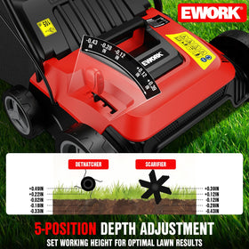EWORK tool-free blade replacement feature in use