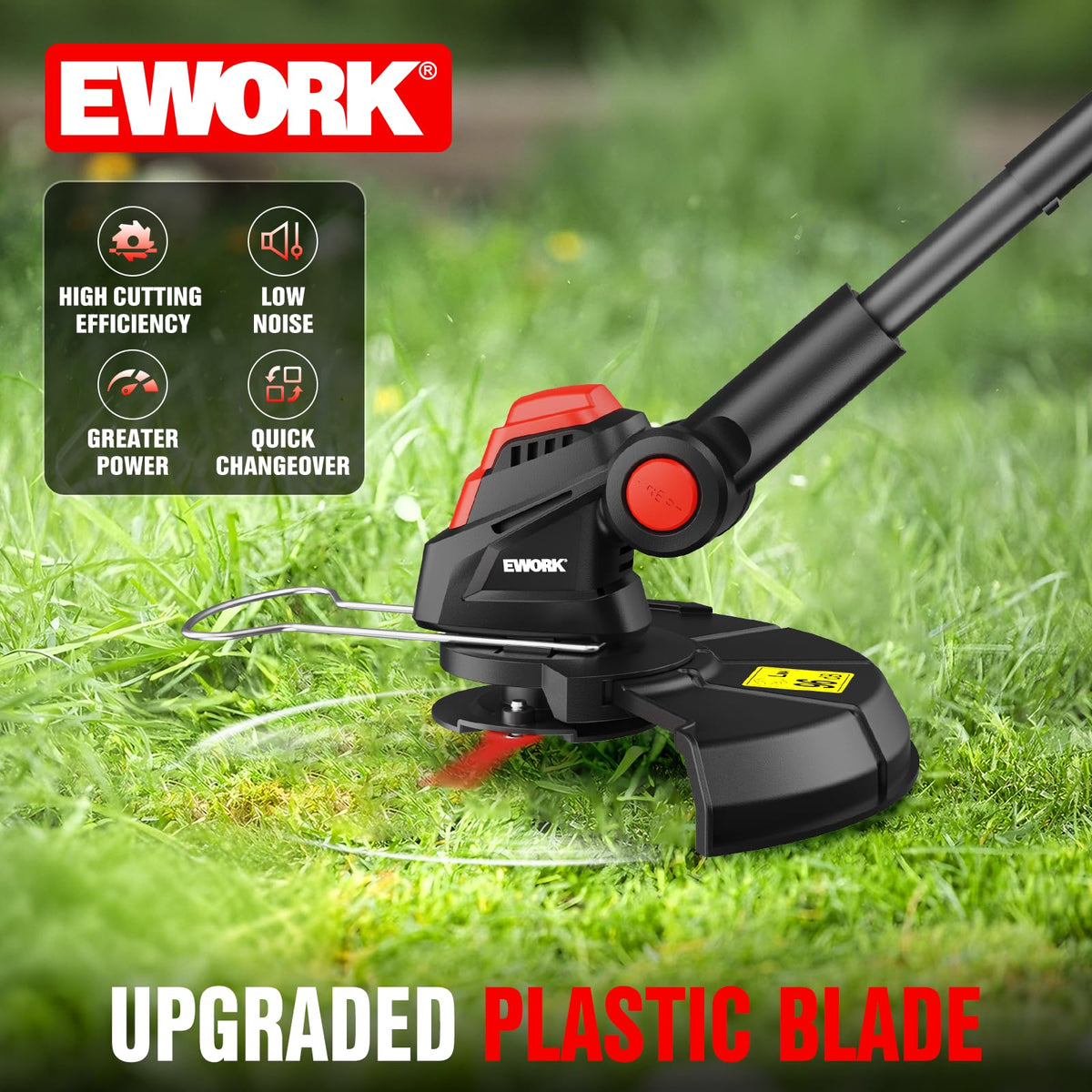 Lightweight 3.9 lb design for comfortable use