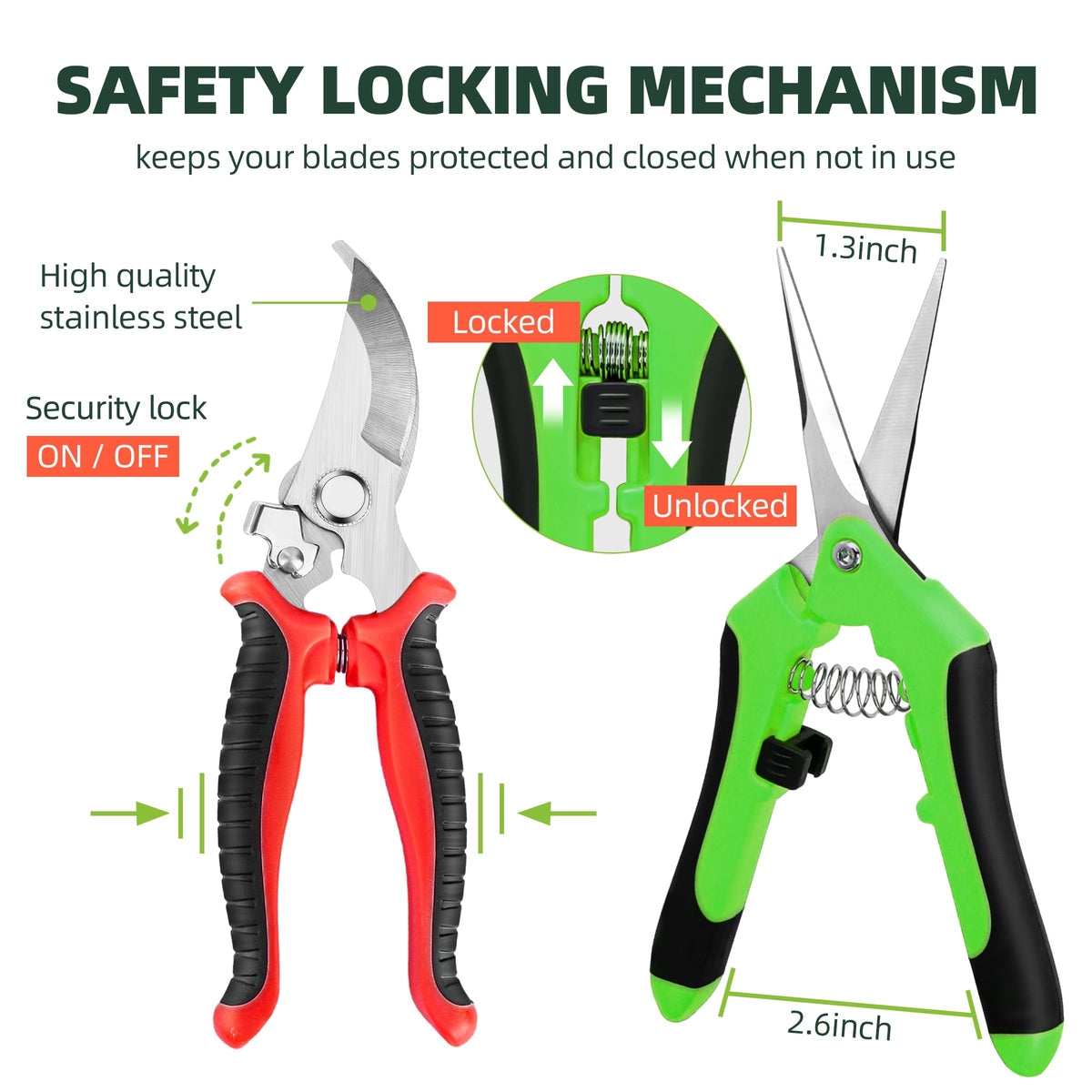 EWPJDK compact gardening tools great gift for gardeners