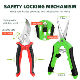 EWPJDK compact gardening tools great gift for gardeners