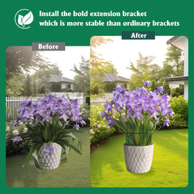 EWPJDK interlock system forms circles, rows, or borders