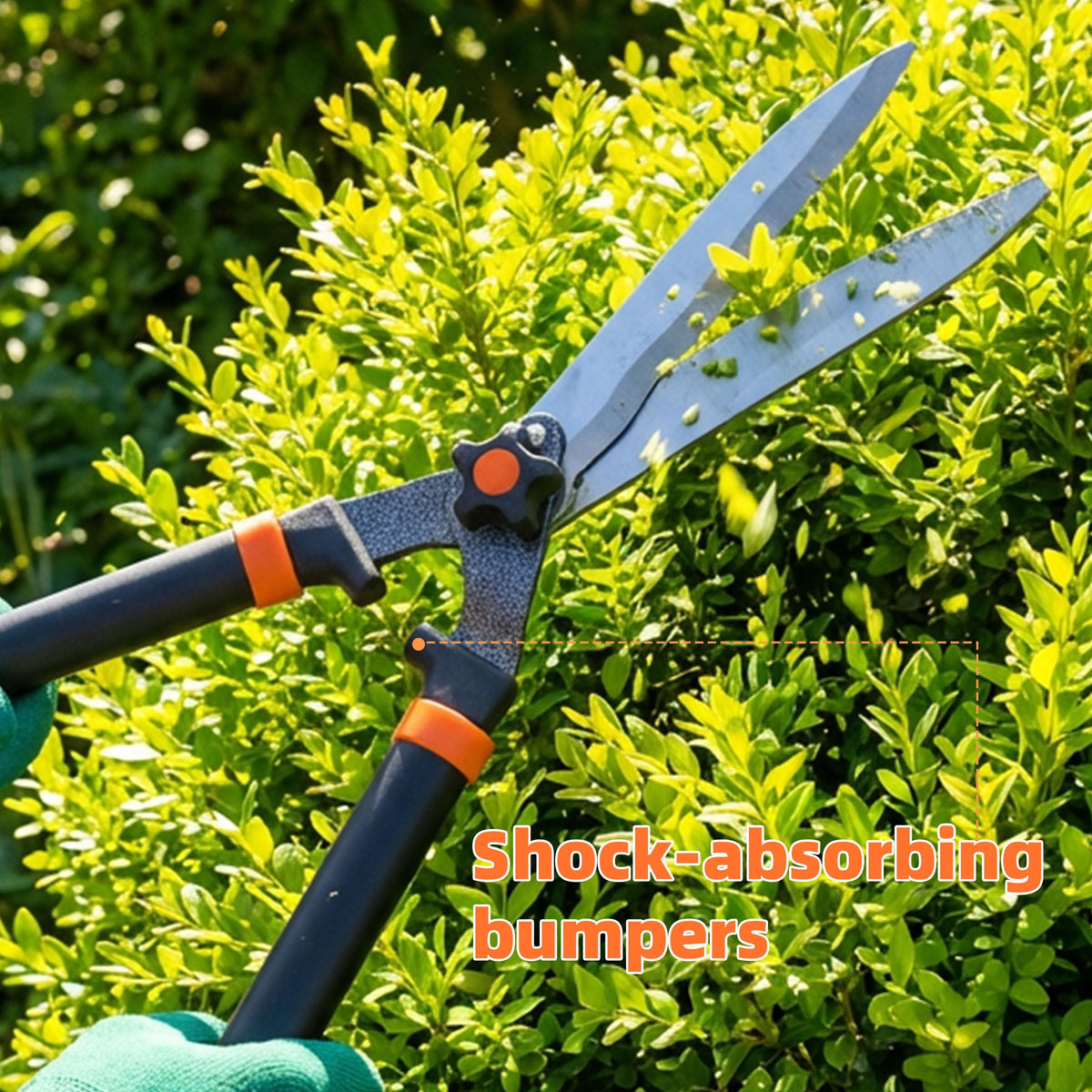 EWPJDK orange-handle pruning tools highlight ergonomic grip for comfortable cuts