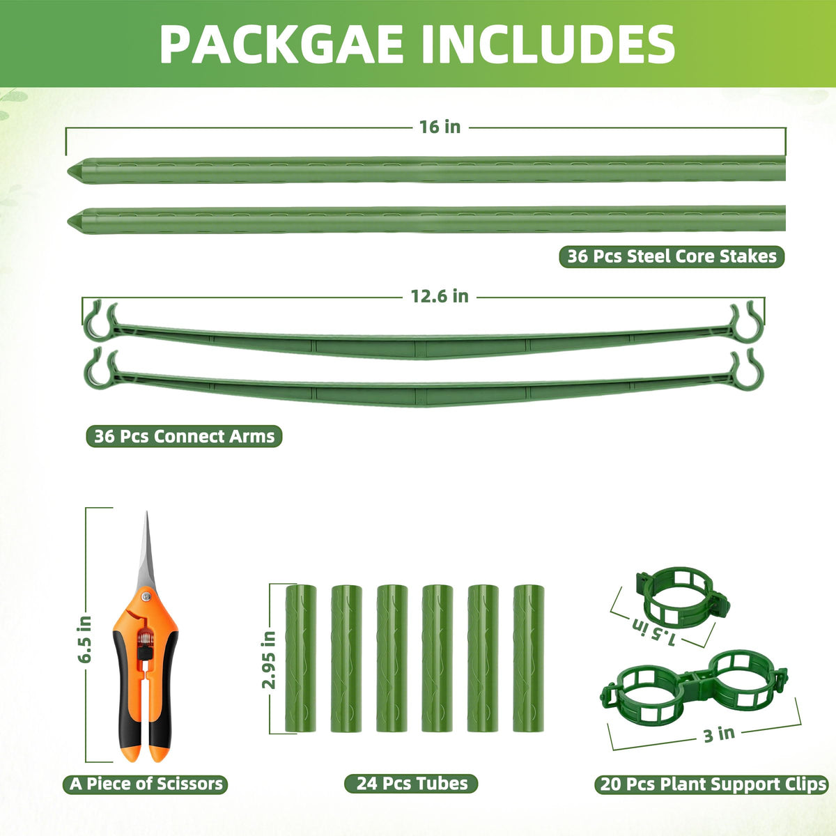 EWPJDK connecting arms enable versatile frame shapes for tomatoes and vegetables.