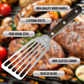 EXAIEW dishwasher-safe spatula for quick kitchen cleanup.