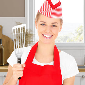 EXAIEW small-blade spatula precise turning of eggs and small items.