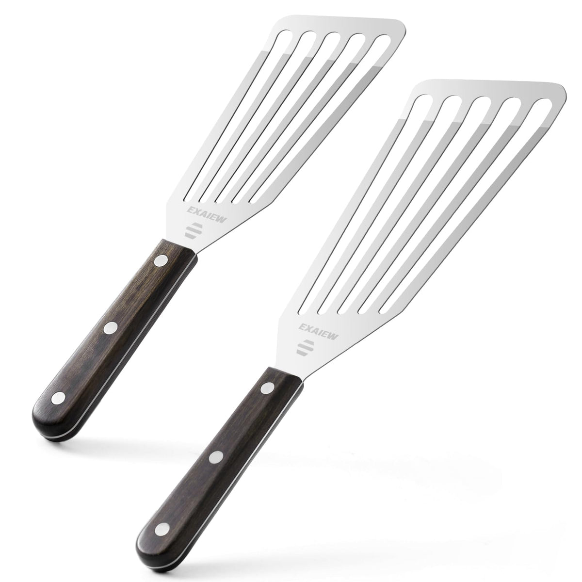 EXAIEW two-size set offers versatile options for different pans.