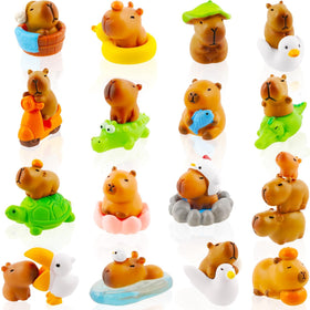 Exasinine capybara cake toppers add playful charm to celebrations