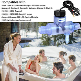 EXCELFU flow switch on control panel indicates flow status clearly.