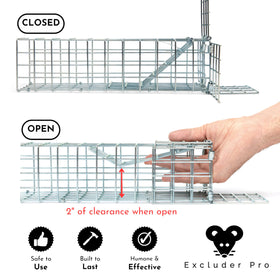 Excluder Pro helps evict pests while protecting home and pets.