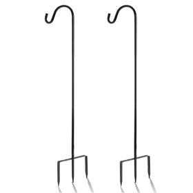 EXCMARK Shepherd Hook 48-inch demonstrates durable steel for long outdoor use.