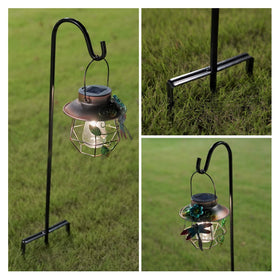 EXCMARK shepherd hook resists wind for stable hanging