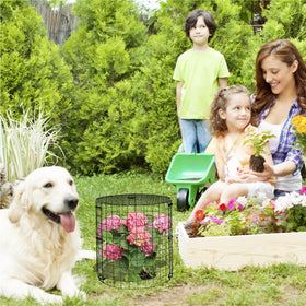 EXJEXJ garden protectors configurable design adapts to different planting layouts.