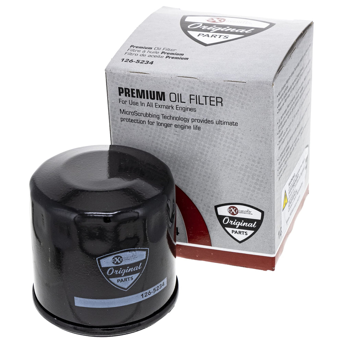 Exmark filter engine oil service for Quest Radius models supports smoother maintenance tasks.