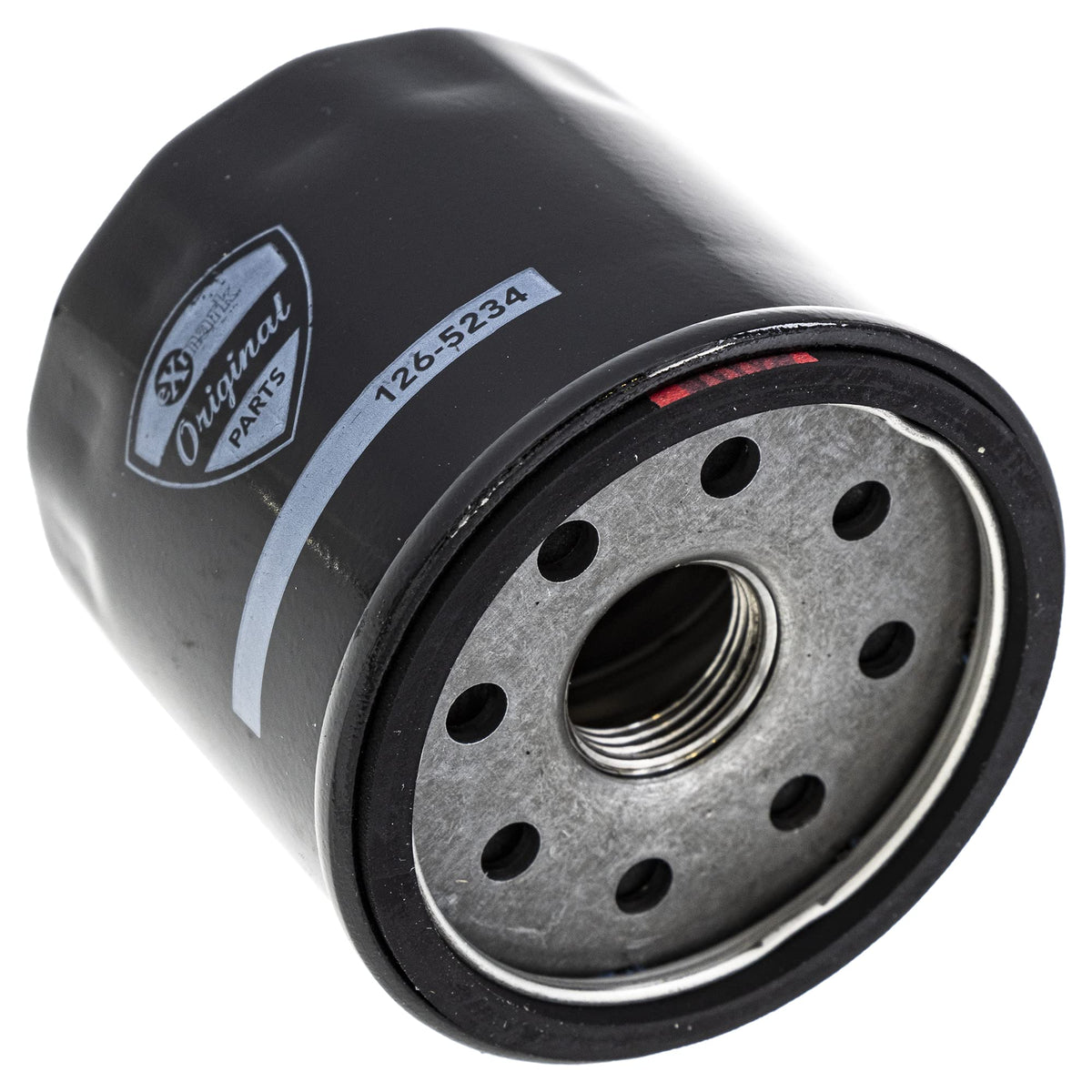 Exmark S-Series Quest filter example shows easy replacement and durable service.