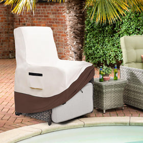 Exokugo outdoor recliner cover helps keep chairs dry and tidy year-round.