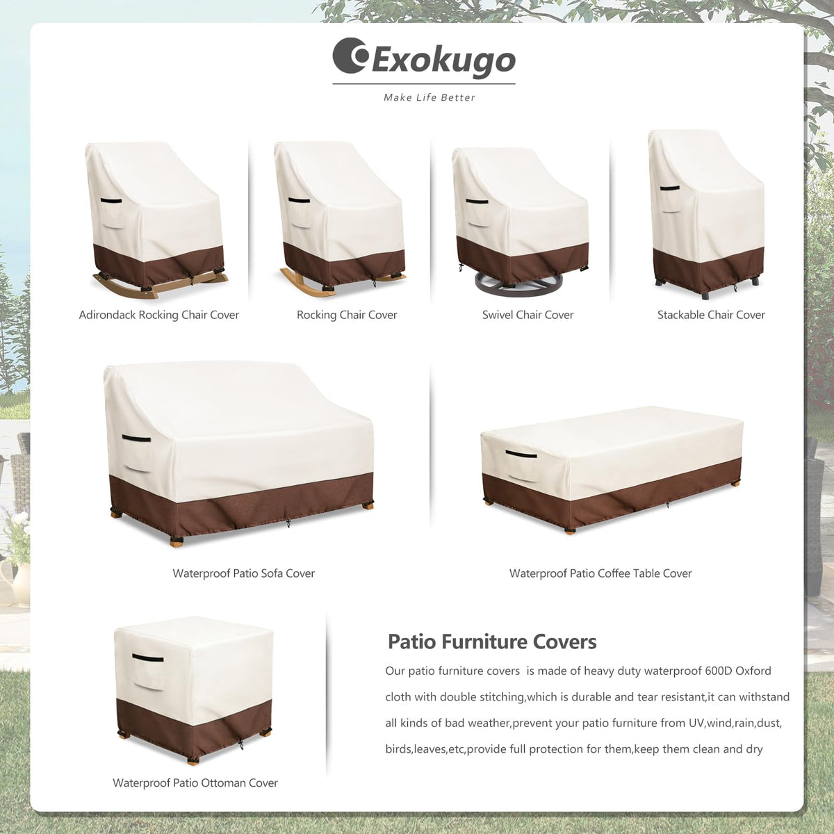 Exokugo air vents promote airflow and reduce condensation under cover