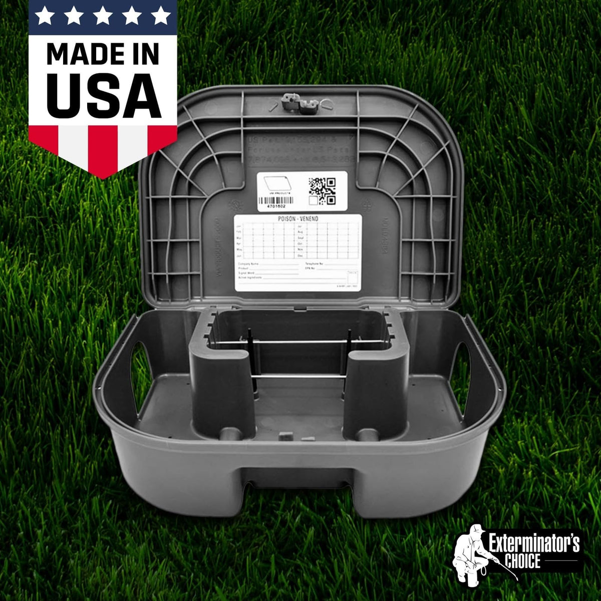 Locking mechanism and included key simplify routine checks and service.