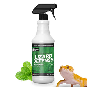 Exterminators Choice Peppermint Oil Defense Spray bottle for safe home pest management.