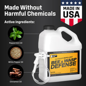 USA-made label on bottle emphasizes domestic production standards