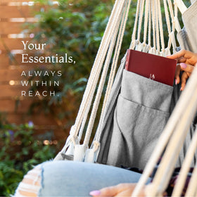 EXTIRIO hammock chair assembly kit shows quick, easy setup for any space.