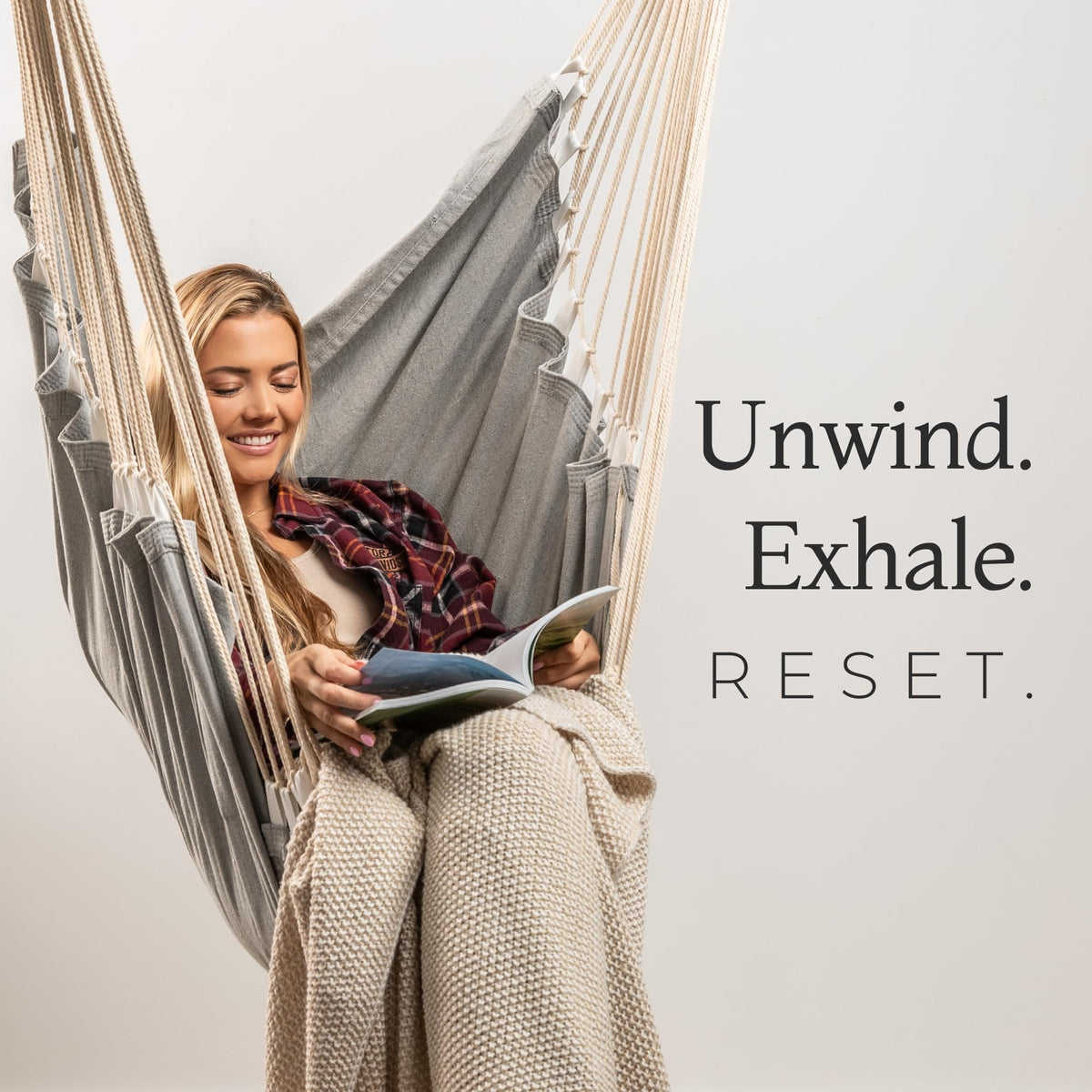 EXTIRIO hammock chair outdoor view invites sky-swept relaxation.