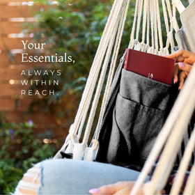 EXTIRIO hammock chair reinforced stitching and extra-thick rope