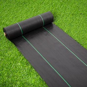 EXTRAEASY garden weed barrier roll 17in wide for precise bed layouts